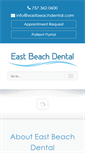 Mobile Screenshot of eastbeachdental.com